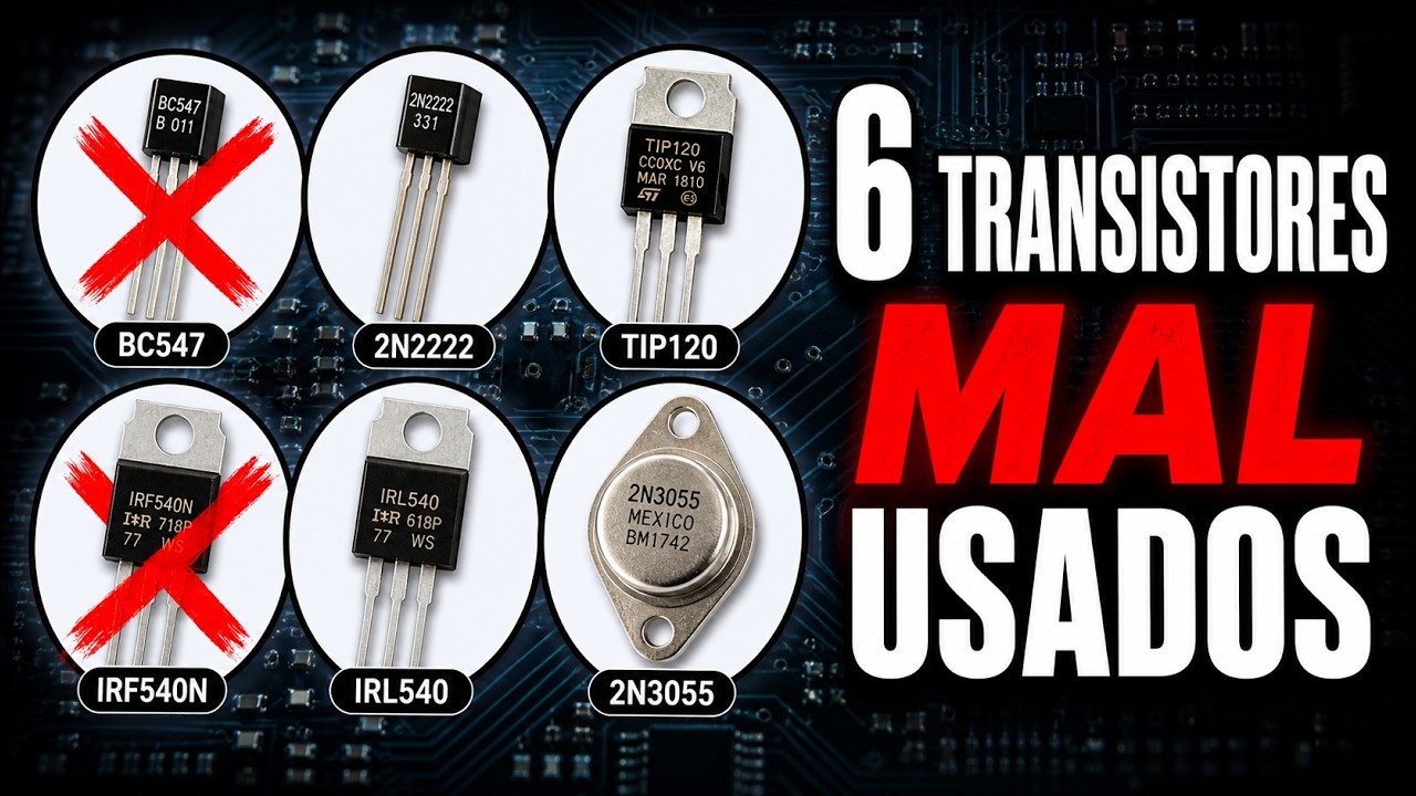6 Transistores que Todo Diseñador Está Usando Mal