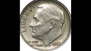 $9,150 For A 1965 Roosevelt Dime! Planchet Error!