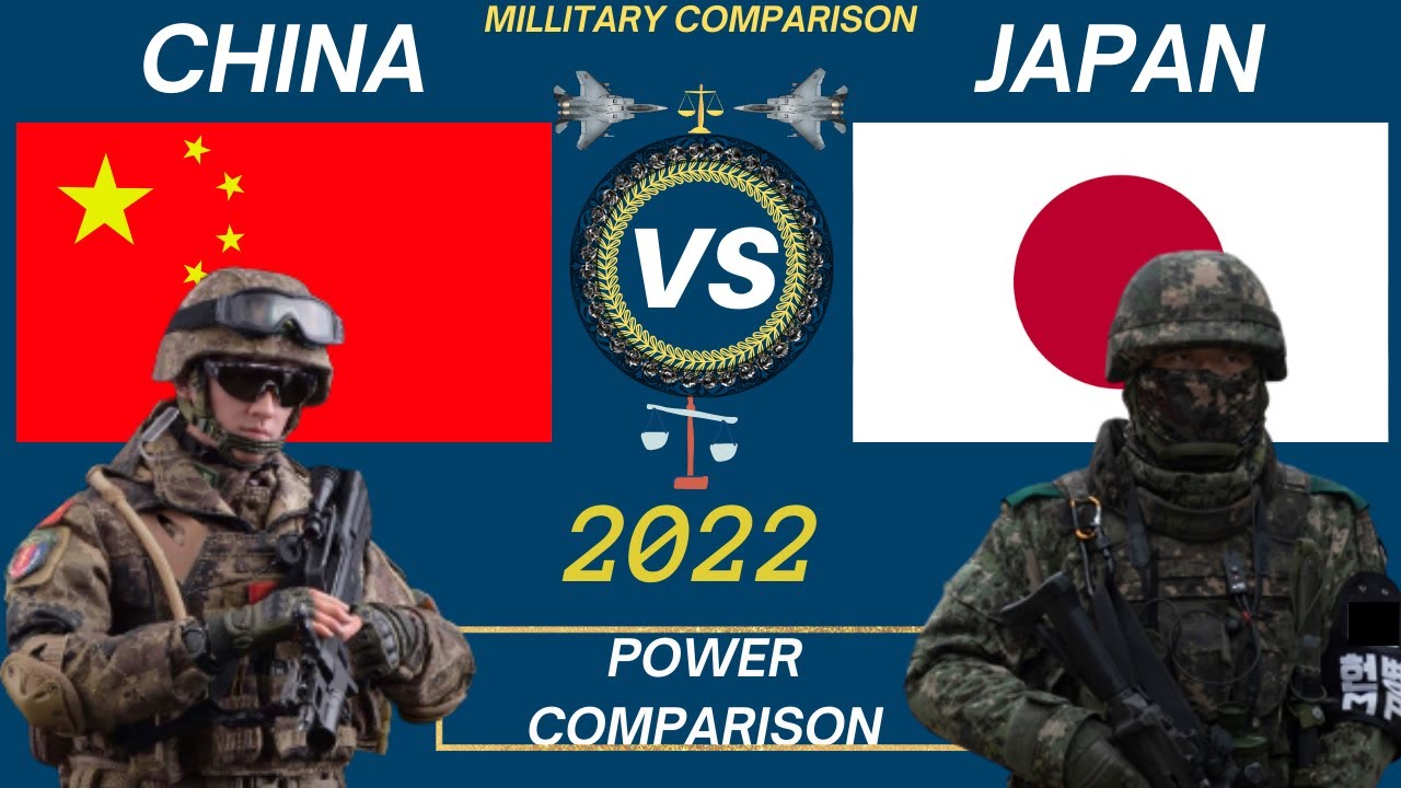 china vs japan military comparison 2022 - YouTube