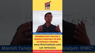 Intraday trading can't be won without a perfect strategy.