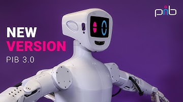 New Version of pib, The 3D Printable Humanoid Robot