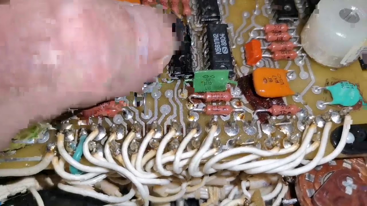 Самые дорогие радиодетали! в дозиметр-радиометр СРП 68 01! - YouTube