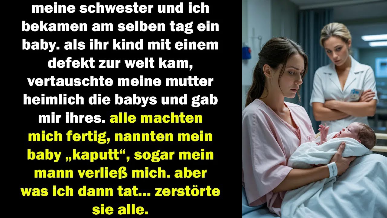 sie vertauschten mein baby im krankenhaus – und nannten meins „kaputt“. aber ich zerstörte sie alle.