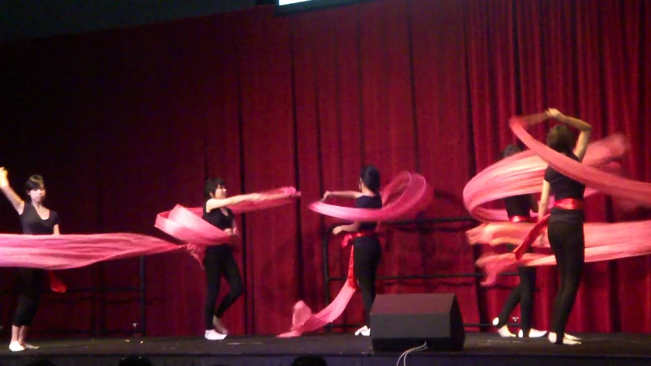 Chinese Ribbon Dance MacGregor Multicultural 2012 YouTube