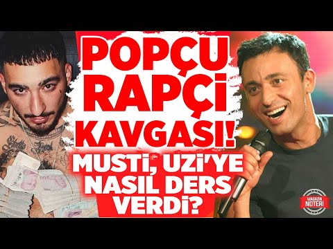 Popçu Rapçi Kavgası! Mustafa Sandal Uzi'ye Nasıl Ders Verdi? | Magazin Noteri