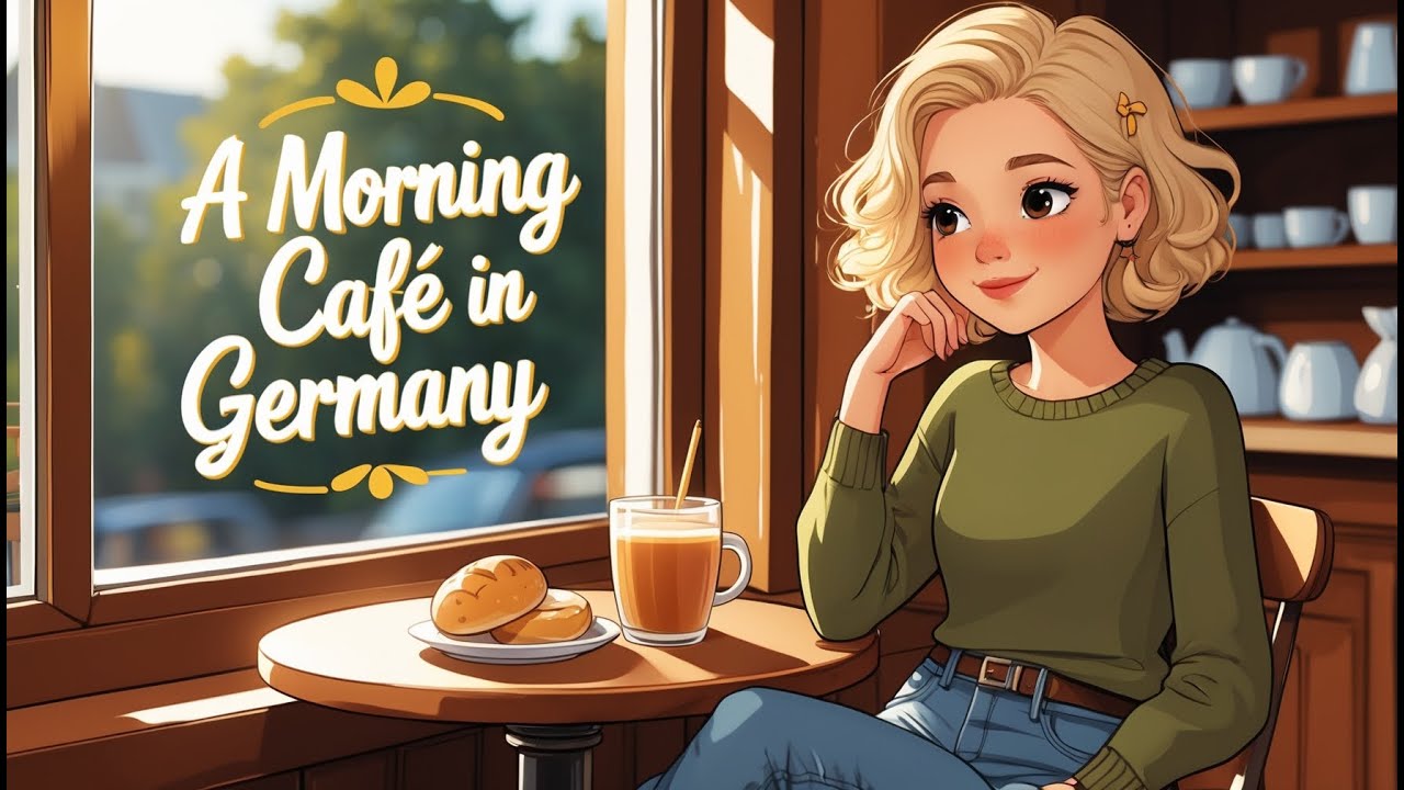 Breakfast in the German Café – Easy German Listening Practice (A1–A2)