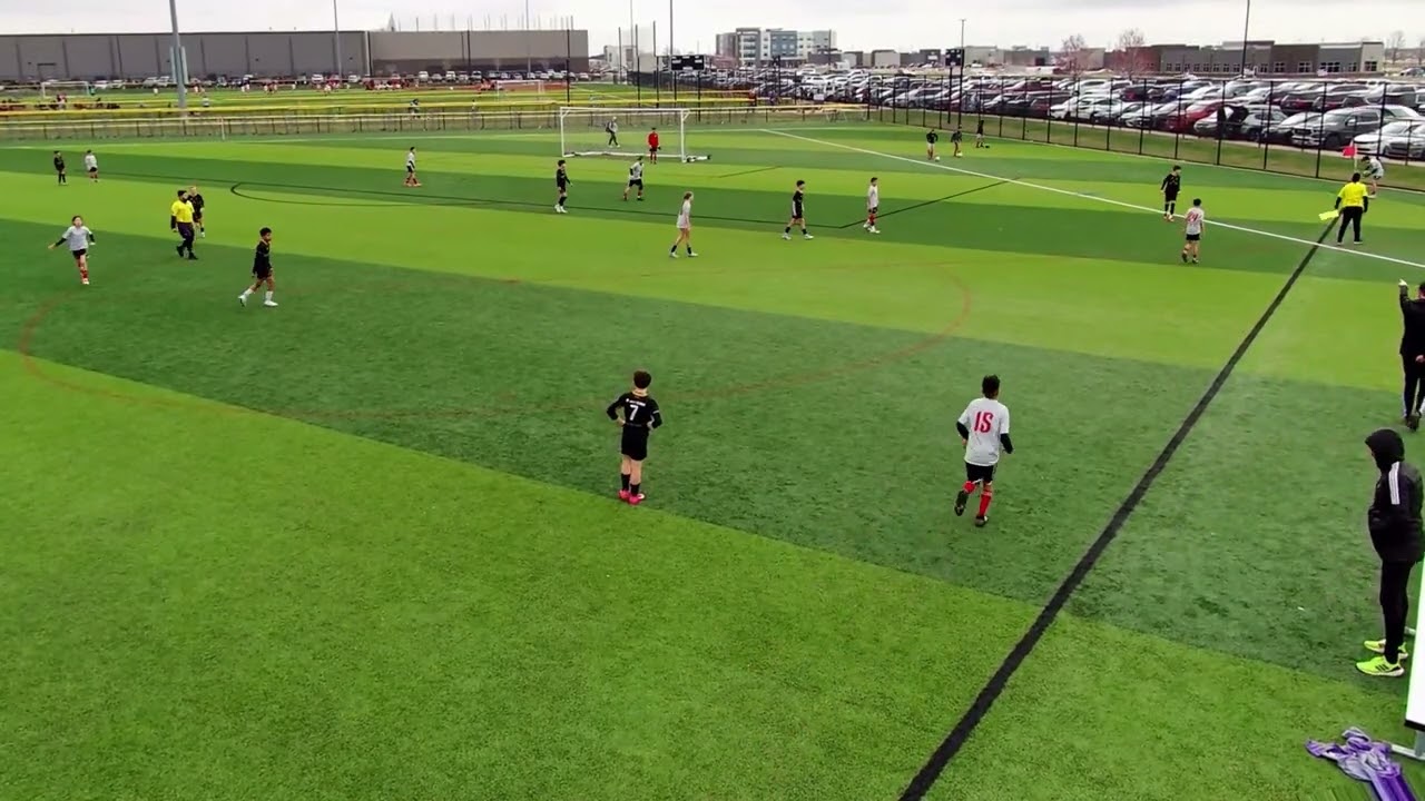 2012 Black Midwest Spring Kickoff Bettendorf, IA Game 3 vs FK enVISION U13 Boys