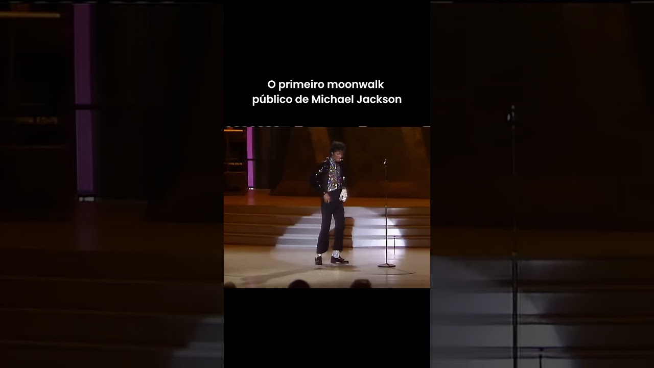 A primeira vez do Rei do Pop - #michaeljackson #billiejean #moonwalk