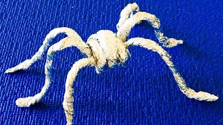 DIY: Halloween.Как просто сделать Паука из фольги. Декор комнаты на Хэллоуин. DIY: Halloween.Как просто сделать Паука из фольги. Декор комнаты на Хэллоуин.
