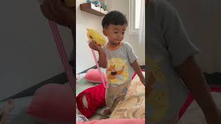 Adek lg nelpon ayah 😂 #anak #adek #telpon