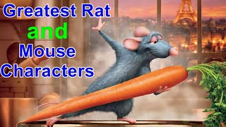 Greatest Rat and Mouse Characters of all time