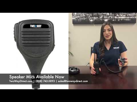 Compact Heavy Duty IP67 Remote Speaker Microphone For Motorola Two-Way Radios | Two Way Direct