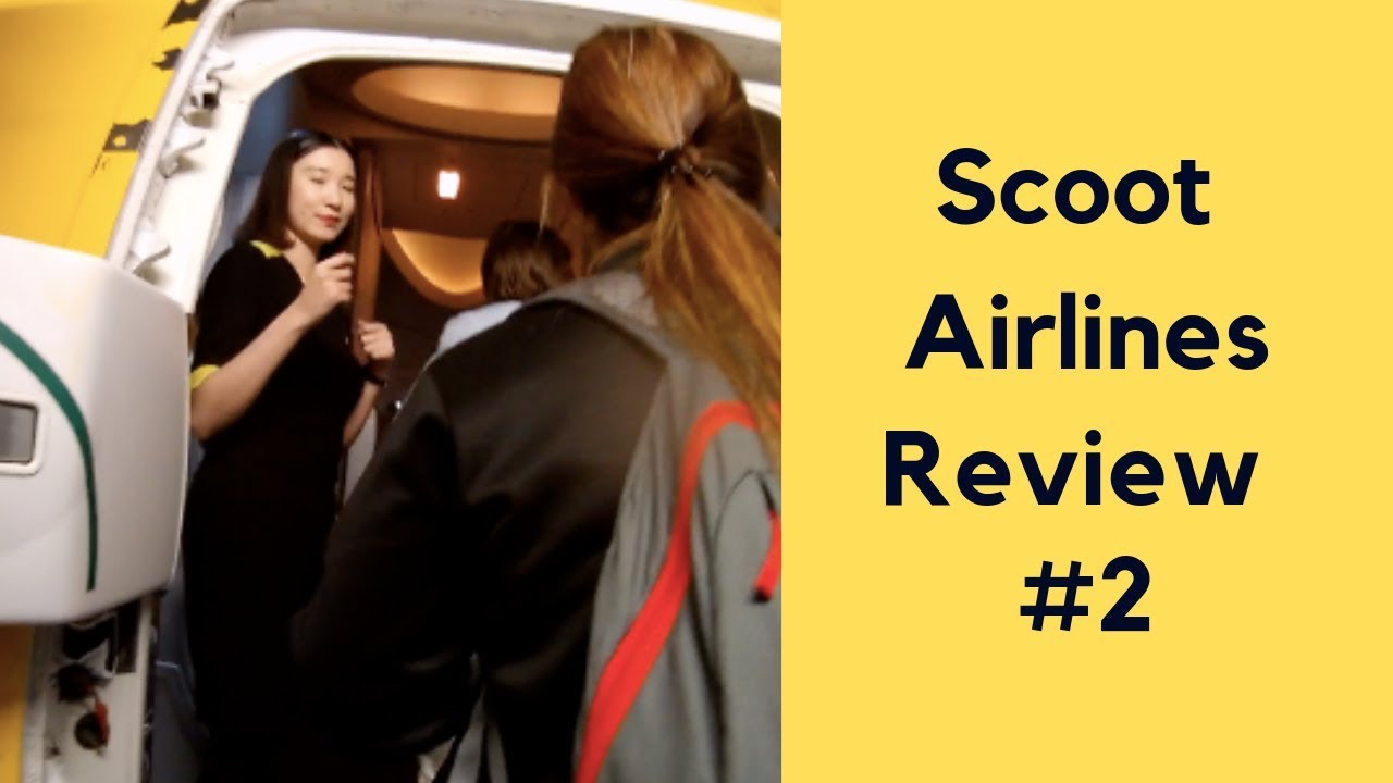 Scoot Airlines Review 2 YouTube