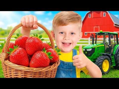 День на Американской Ферме с Адамом и Оливером! 🚜