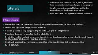 Java Identifier and Keywords