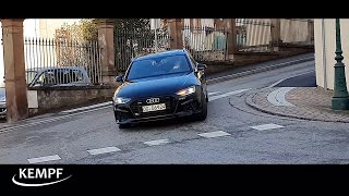 Vehicle Hand Controls By Kempf In Audi A4 For Paraplegic Driver