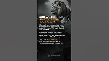 Build your future or watch others build theirs! #motivation #motivationalquotes #shorts