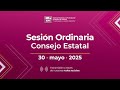 Sesión Ordinaria del Consejo Estatal del IEPCTabaco. 30 de Mayo de 2025