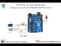Arduino IR sensor Analog Input : Tutorial 46