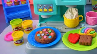 ⭐ Play-Doh Café LIVE ☕ Making Coffee & Cookies 🍪 #playdoh #playdohlive