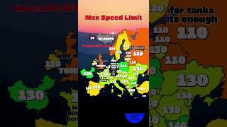 Maximum Speed Limit of your country #history #geography #europe #countryballs #edit #vial #car #meme