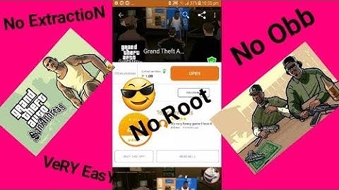 How to download GTA San Andreas in Android Mobile Phone|No Root,No Obb ,No Extraction