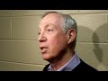 Boston College coach Jerry York at the Frozen Four, April 9, 2014