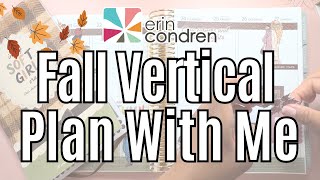 Erin Condren Vertical Fall Plan With Me | September 2026