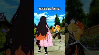 Demon Slayer: Nezuko vs Zenitsu #kny #demonslayer #trending