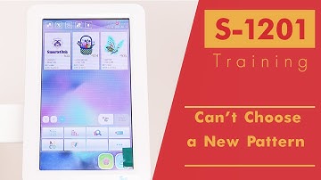 Smartstitch Embroidery Machine S1201 Control Panel  Can