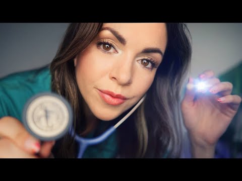 ASMR Doctor: VERY Detailed Medical Examination ♡ Up Close ASMR Triggers