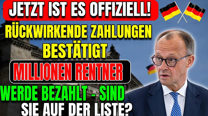 ✅ Rückwirkende Rentenzahlungen bestätigt – Millionen Rentner erhalten bald Geld! Bist du dabei?