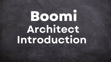 Boomi Architect | Module 1 | Atomsphere Introduction 01