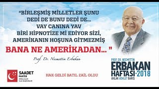 Prof.dr.necmeddin Erbakan Hocamızı Anma Ve Anlama Programı - Mihalıççık,Eskişehir