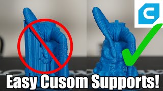 Easy Custom Manual Supports In Cura (4.6.1) For 3d Printing