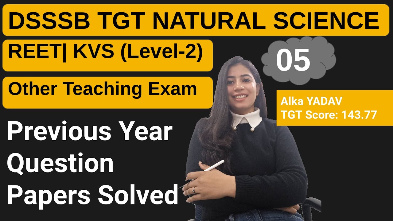 TGT Previous Year Solved Papers | TGT Previous Year Question Papers 04 