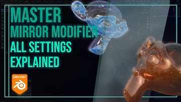 Blender Mirror Modifier Tutorial |  All Settings Explained