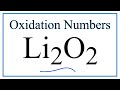 Oxidation Numbers and Compounds