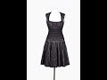 Черное платье крючком "Стройная Талия" или "Классика 60-х"   Black dress crochet "Slim Waist"