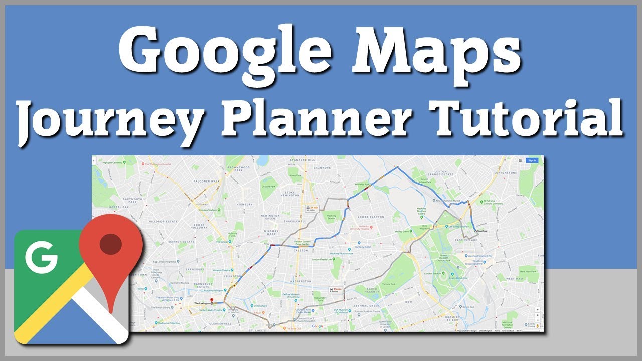 make travel map google