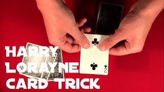 Classic Harry Loryane Card Trick Revealed!