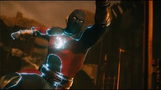 Atom Smasher (DCEU) Powers and Fight Scenes - Black Adam