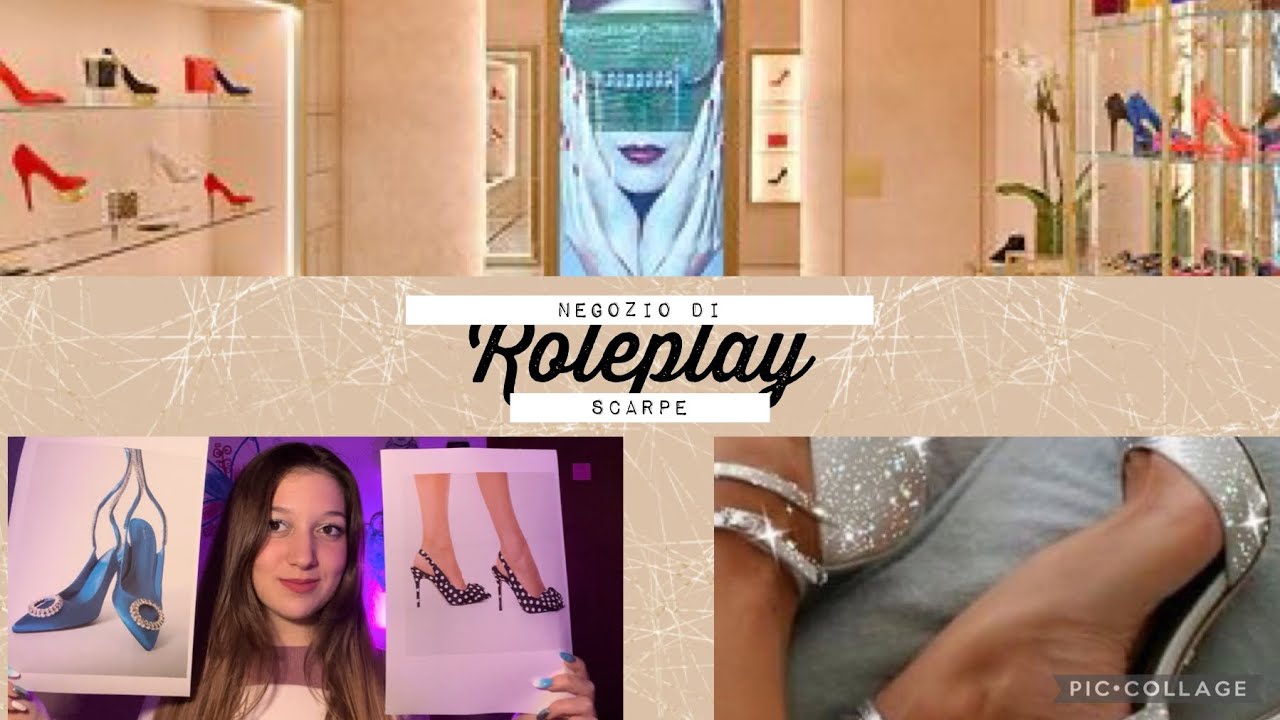 ROLEPLAY NEGOZIO DI TACCHI COMMESSA DISPONIBILE /  ASMR ITA 👠 ❤️👠