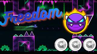 FREEDOM 100% by Mrpps (all coins) // Geometry Dash 2.2 screenshot 2