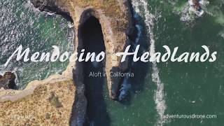 California by Drone - Mendocino Headlands 4K