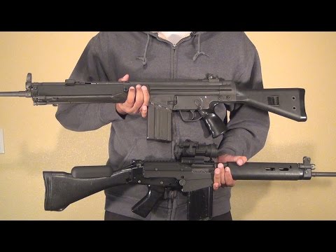 FN FAL VS HK91/G3 : Which is better??? - YouTube