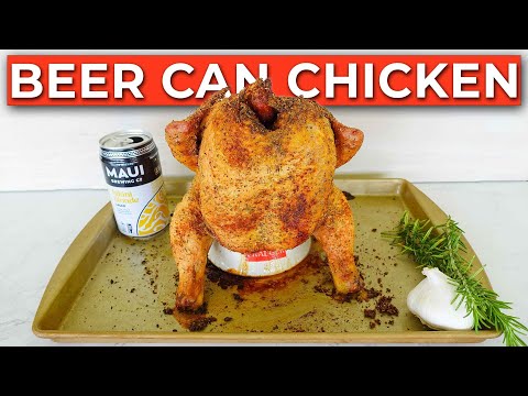 Beer Can Chicken Smoked In The Traeger Kitchen Captain Episode 44