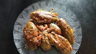 Bharwa parwal Recipe / Stuffed prawal ki sabji / Recipe of Stuffed pointed gourd / Anju's world