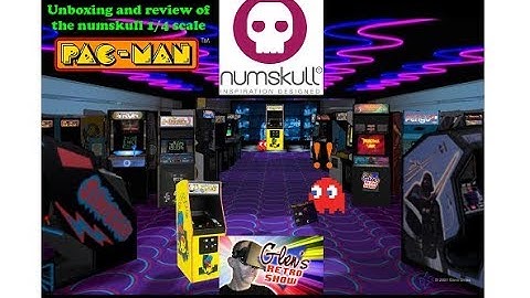 Numskull 1/4 Scale Pac-Man from ThinkGeek Unboxing and Review
