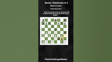 Chess puzzle - Checkmate in 3 - Unleashing Chaos